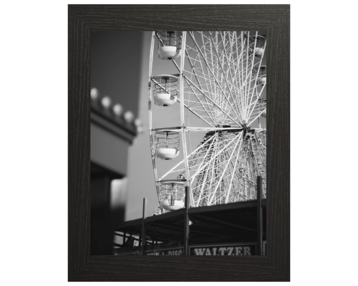 blackpool wheel black and white Photo Print - Canvas - Framed Photo Print - Hampshire Prints