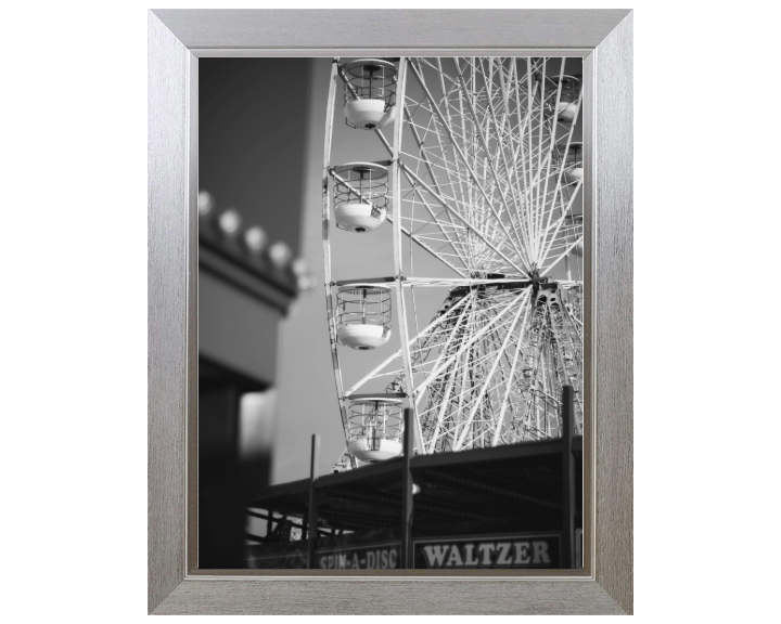 blackpool wheel black and white Photo Print - Canvas - Framed Photo Print - Hampshire Prints