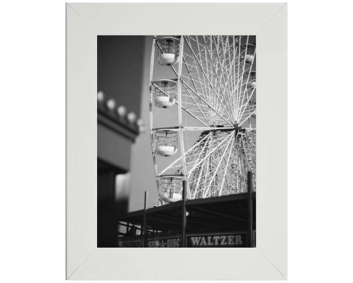 blackpool wheel black and white Photo Print - Canvas - Framed Photo Print - Hampshire Prints