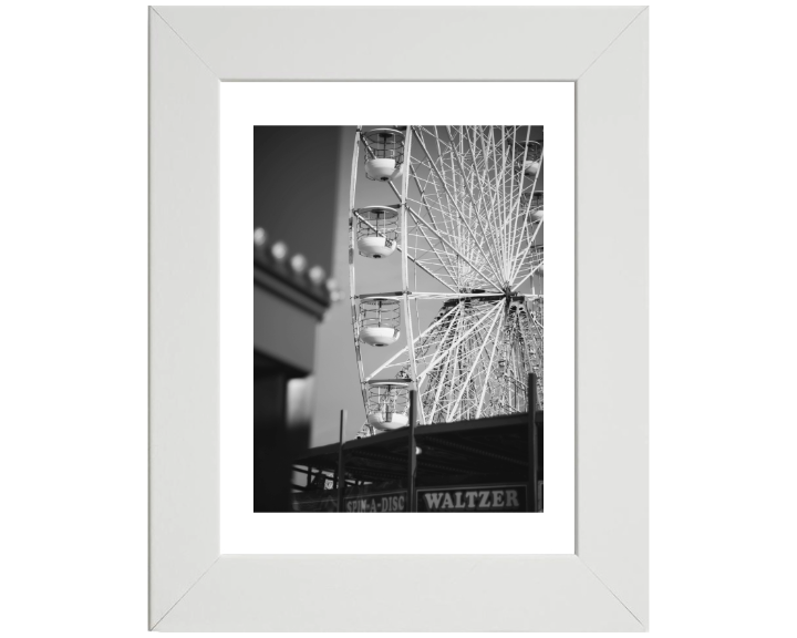 blackpool wheel black and white Photo Print - Canvas - Framed Photo Print - Hampshire Prints