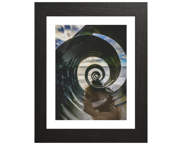 Marys Shell Cleveleys beach Lancashire Photo Print - Canvas - Framed Photo Print - Hampshire Prints