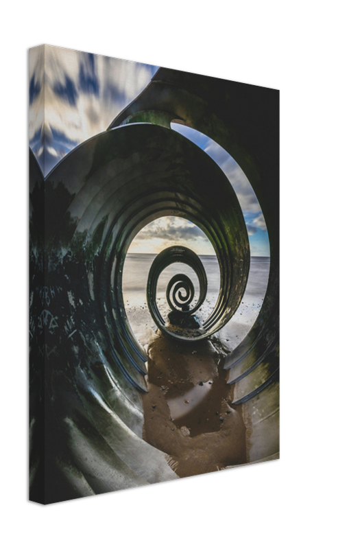 Marys Shell Cleveleys beach Lancashire Photo Print - Canvas - Framed Photo Print - Hampshire Prints