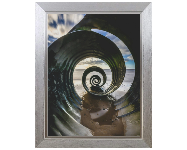 Marys Shell Cleveleys beach Lancashire Photo Print - Canvas - Framed Photo Print - Hampshire Prints