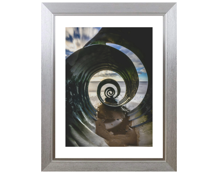 Marys Shell Cleveleys beach Lancashire Photo Print - Canvas - Framed Photo Print - Hampshire Prints