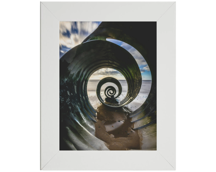 Marys Shell Cleveleys beach Lancashire Photo Print - Canvas - Framed Photo Print - Hampshire Prints