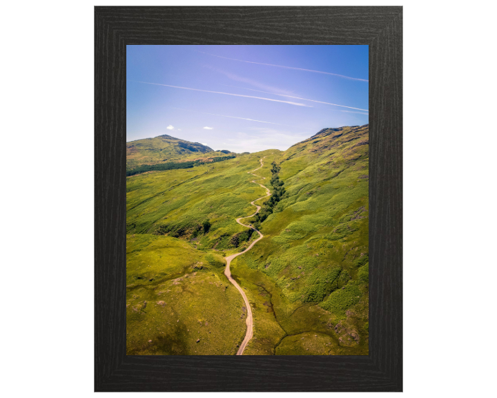 Hardknott Pass Broughton-in-Furness Lancashire Photo Print - Canvas - Framed Photo Print - Hampshire Prints