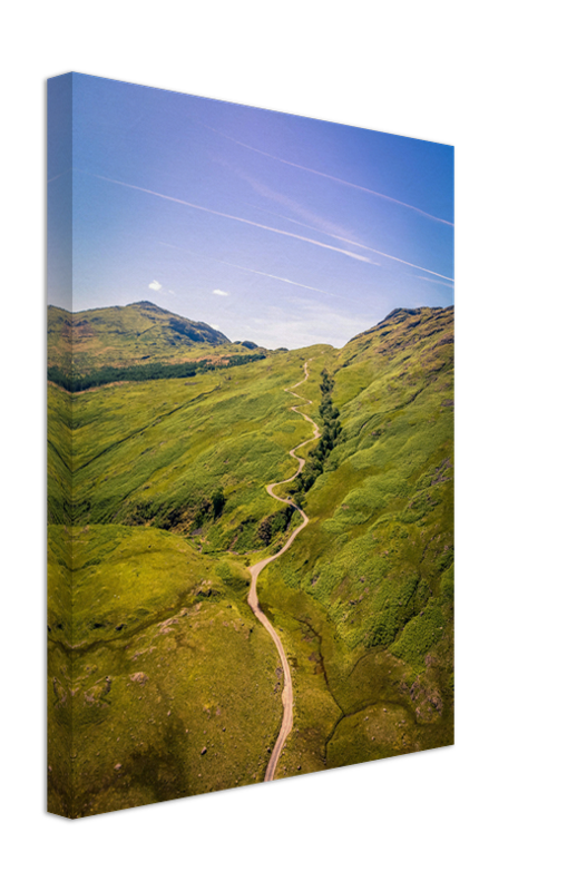 Hardknott Pass Broughton-in-Furness Lancashire Photo Print - Canvas - Framed Photo Print - Hampshire Prints