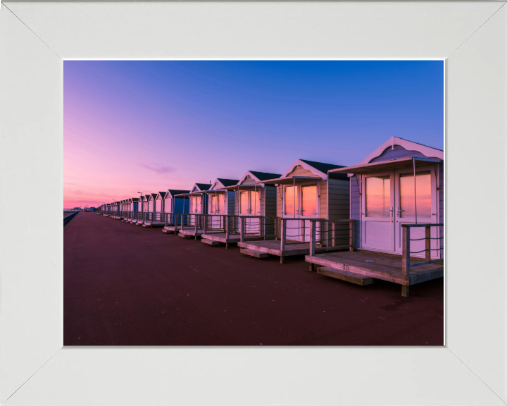 lytham st annes Lancashire beach huts Photo Print - Canvas - Framed Photo Print - Hampshire Prints