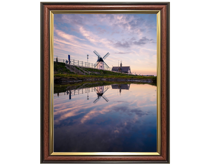 windmill at sunset Lytham Saint Annes Lancashire Photo Print - Canvas - Framed Photo Print - Hampshire Prints