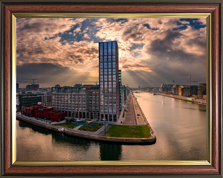 Dublin dockland ireland Photo Print - Canvas - Framed Photo Print - Hampshire Prints