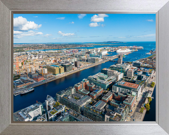 Dublin ireland from above Photo Print - Canvas - Framed Photo Print - Hampshire Prints
