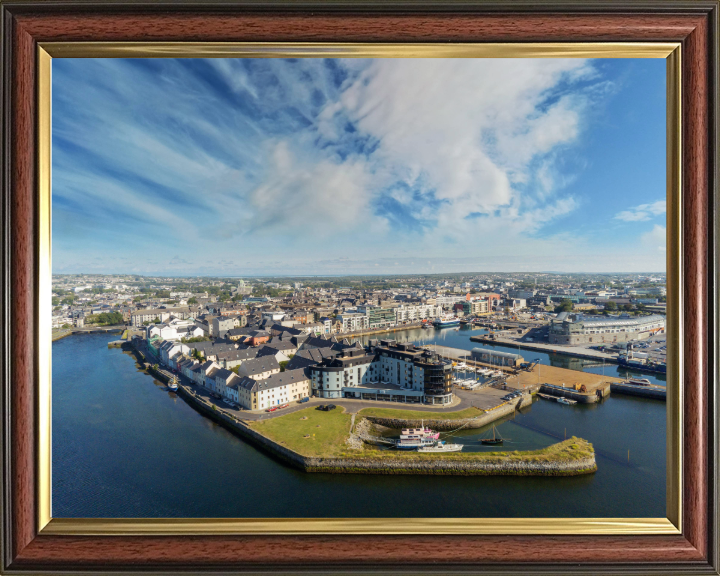 Galway city ireland from above Photo Print - Canvas - Framed Photo Print - Hampshire Prints