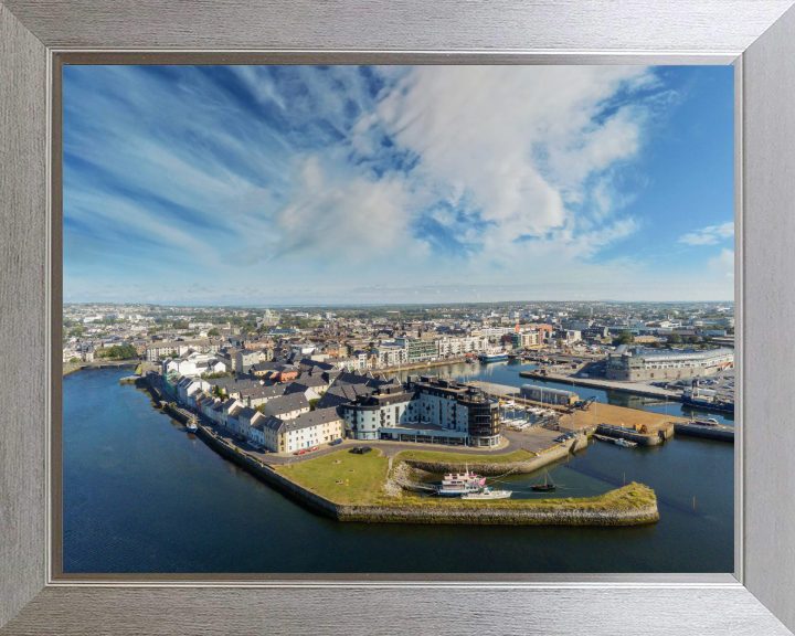 Galway city ireland from above Photo Print - Canvas - Framed Photo Print - Hampshire Prints