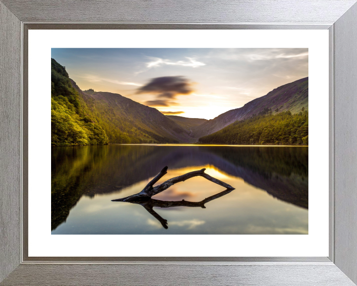 Glendalough Lake reflections Ireland Photo Print - Canvas - Framed Photo Print - Hampshire Prints