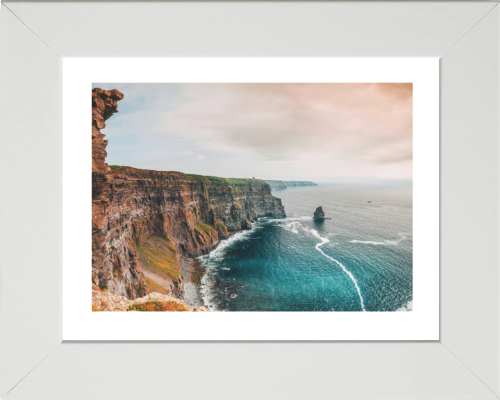 Cliffs of Moher ireland at sunset Photo Print - Canvas - Framed Photo Print - Hampshire Prints