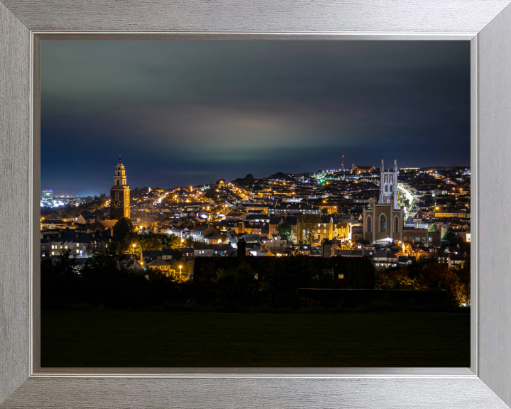 Cork city ireland at night Photo Print - Canvas - Framed Photo Print - Hampshire Prints