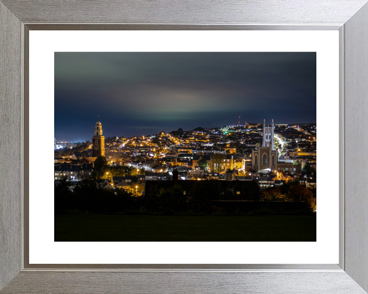 Cork city ireland at night Photo Print - Canvas - Framed Photo Print - Hampshire Prints