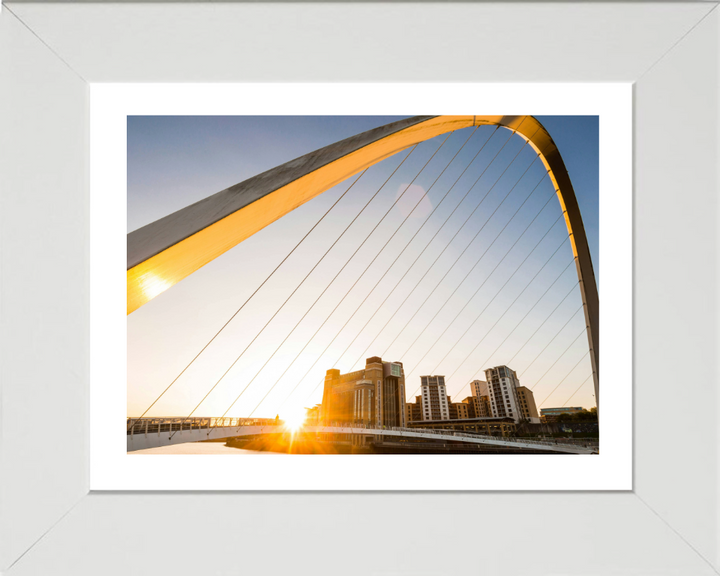 Quayside Newcastle at sunset Photo Print - Canvas - Framed Photo Print - Hampshire Prints