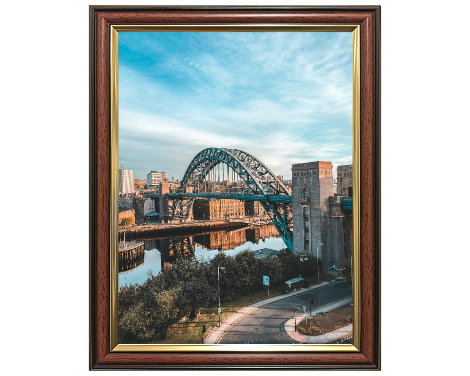 Tyne Bridge Newcastle Photo Print - Canvas - Framed Photo Print - Hampshire Prints