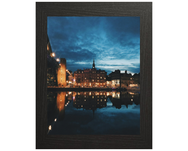 Tyne Bridge, Gateshead at dusk Photo Print - Canvas - Framed Photo Print - Hampshire Prints
