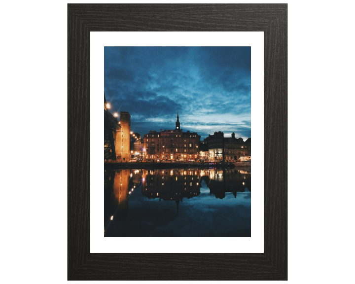 Tyne Bridge, Gateshead at dusk Photo Print - Canvas - Framed Photo Print - Hampshire Prints