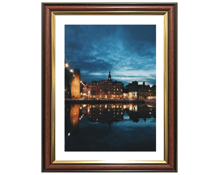 Tyne Bridge, Gateshead at dusk Photo Print - Canvas - Framed Photo Print - Hampshire Prints