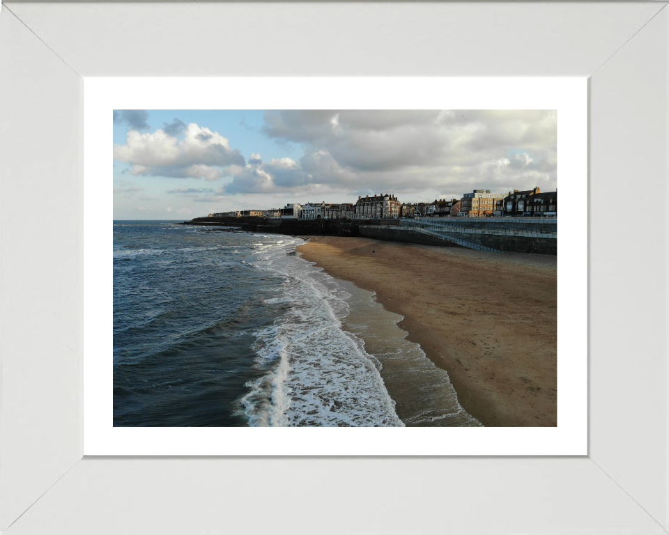 Whitely bay Beach Photo Print - Canvas - Framed Photo Print - Hampshire Prints