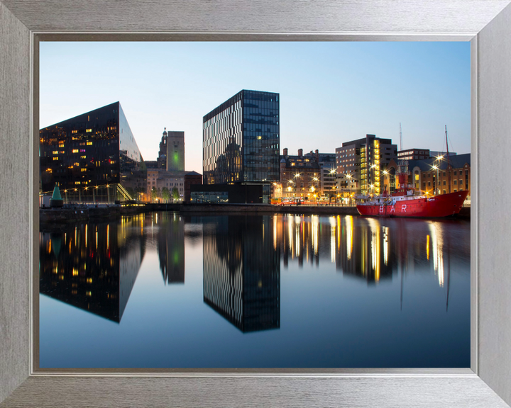 Liverpool albert dock reflections Photo Print - Canvas - Framed Photo Print - Hampshire Prints