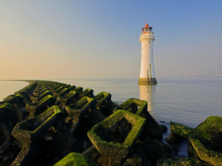 New brighton lighthouse Wirral Merseyside Photo Print - Canvas - Framed Photo Print - Hampshire Prints