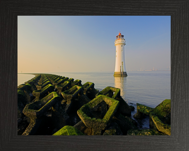 New brighton lighthouse Wirral Merseyside Photo Print - Canvas - Framed Photo Print - Hampshire Prints