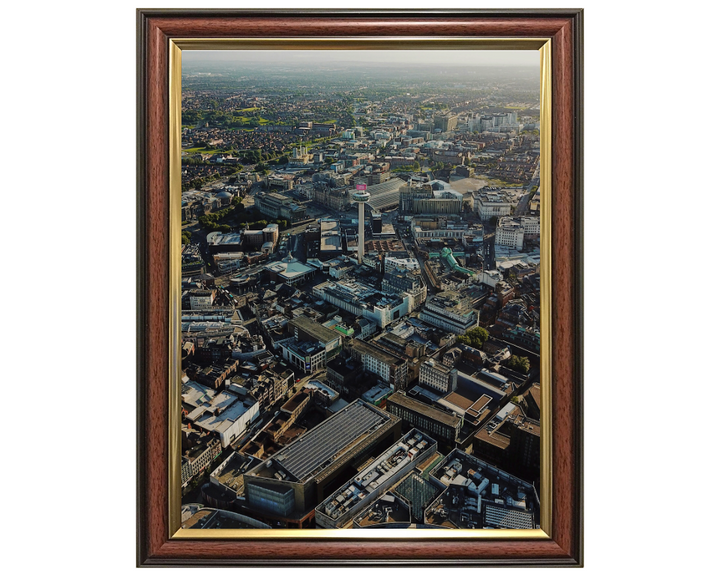 Liverpool city from above Photo Print - Canvas - Framed Photo Print - Hampshire Prints