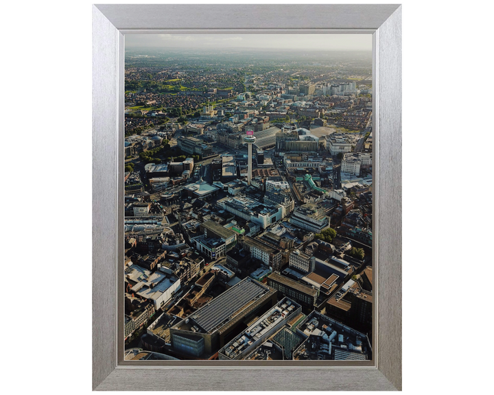 Liverpool city from above Photo Print - Canvas - Framed Photo Print - Hampshire Prints