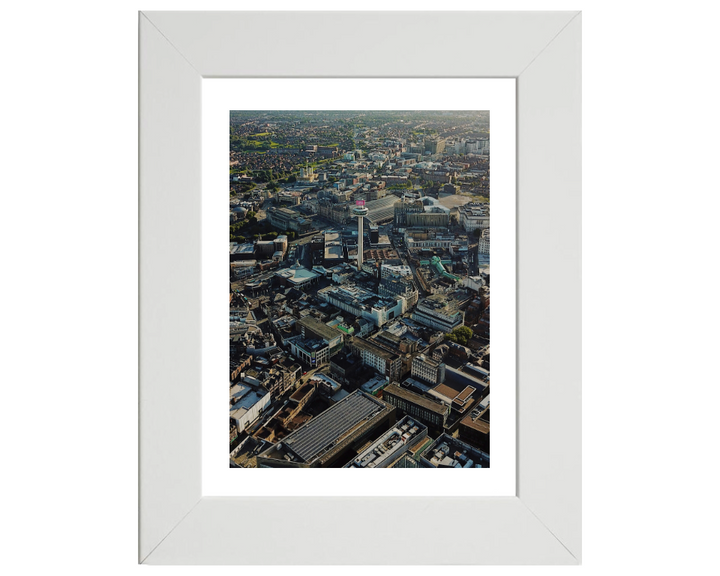 Liverpool city from above Photo Print - Canvas - Framed Photo Print - Hampshire Prints