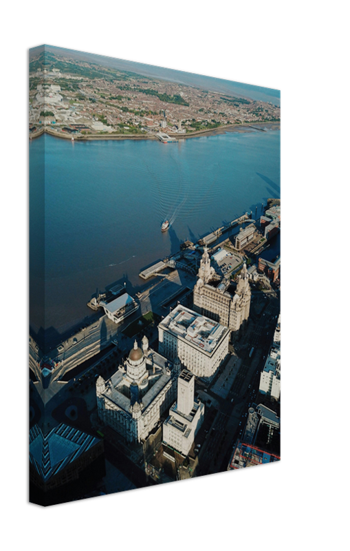 Liverpool from above Photo Print - Canvas - Framed Photo Print - Hampshire Prints