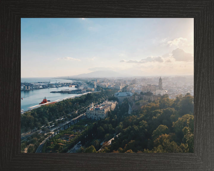 Malaga Spain from above Photo Print - Canvas - Framed Photo Print - Hampshire Prints