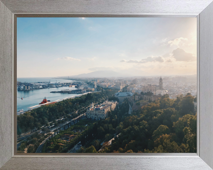 Malaga Spain from above Photo Print - Canvas - Framed Photo Print - Hampshire Prints