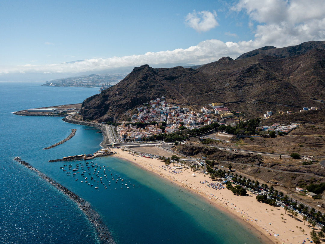 San Andres tenerife Spain from above Photo Print - Canvas - Framed Photo Print - Hampshire Prints