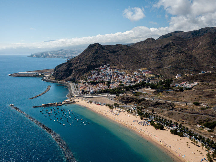 San Andres tenerife Spain from above Photo Print - Canvas - Framed Photo Print - Hampshire Prints