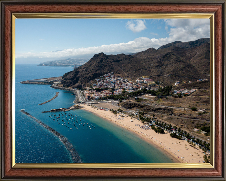 San Andres tenerife Spain from above Photo Print - Canvas - Framed Photo Print - Hampshire Prints