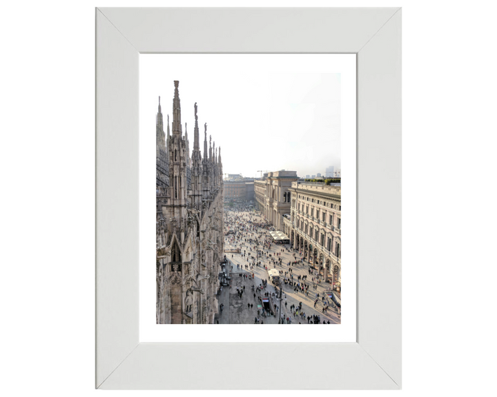 Piazza del Duomo Milan Italy Photo Print - Canvas - Framed Photo Print