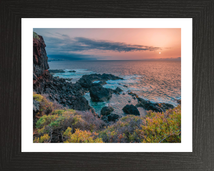 Tenerife spain at sunset Photo Print - Canvas - Framed Photo Print - Hampshire Prints