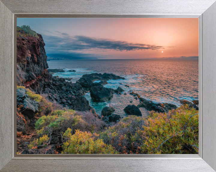 Tenerife spain at sunset Photo Print - Canvas - Framed Photo Print - Hampshire Prints