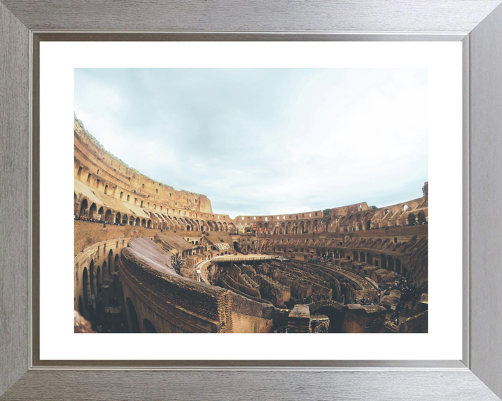 Inside the Colosseum Rome Italy  Photo Print - Canvas - Framed Photo Print - Hampshire Prints