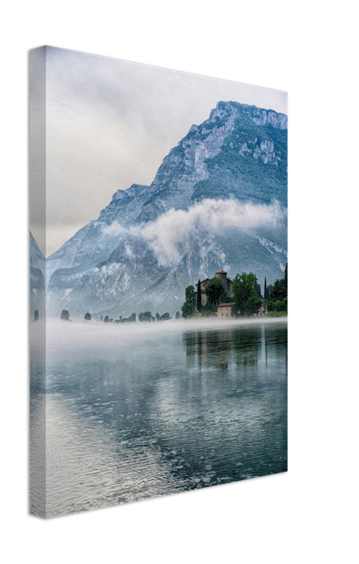 Lago di Toblino Italian Alps Photo Print - Canvas - Framed Photo Print