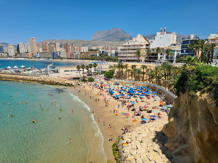 Benidorm Beach Spain Photo Print - Canvas - Framed Photo Print