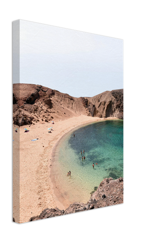 Costa de Papagayo Lanzarote Spain Photo Print - Canvas - Framed Photo Print - Hampshire Prints