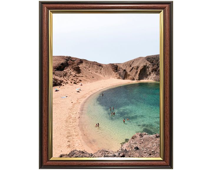 Costa de Papagayo Lanzarote Spain Photo Print - Canvas - Framed Photo Print - Hampshire Prints