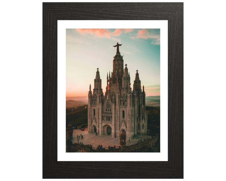 Tibidabo Barcelona Spain Photo Print - Canvas - Framed Photo Print - Hampshire Prints