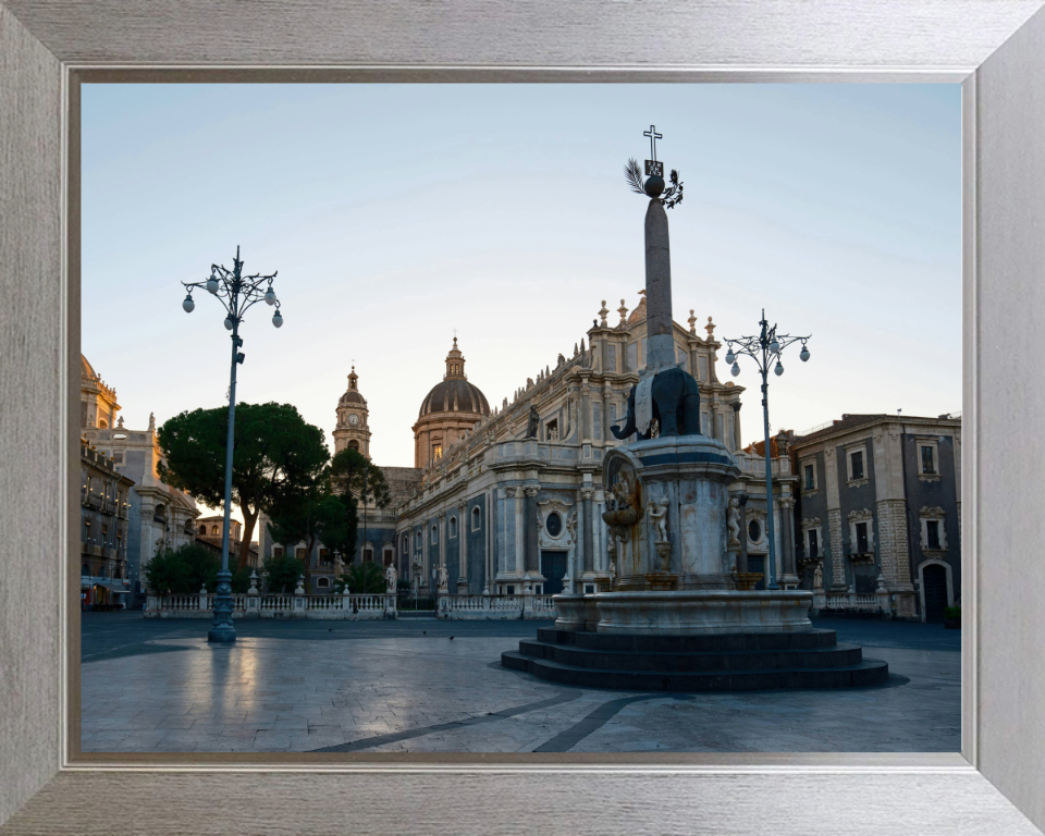 Catania Cathedral Sicily Photo Print - Canvas - Framed Photo Print - Hampshire Prints