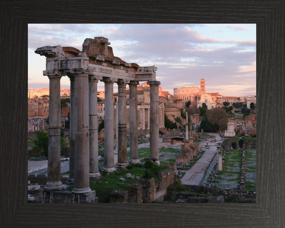 roman ruins Rome Italy Photo Print - Canvas - Framed Photo Print - Hampshire Prints